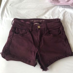 American Eagle Hi-Rise Shorties